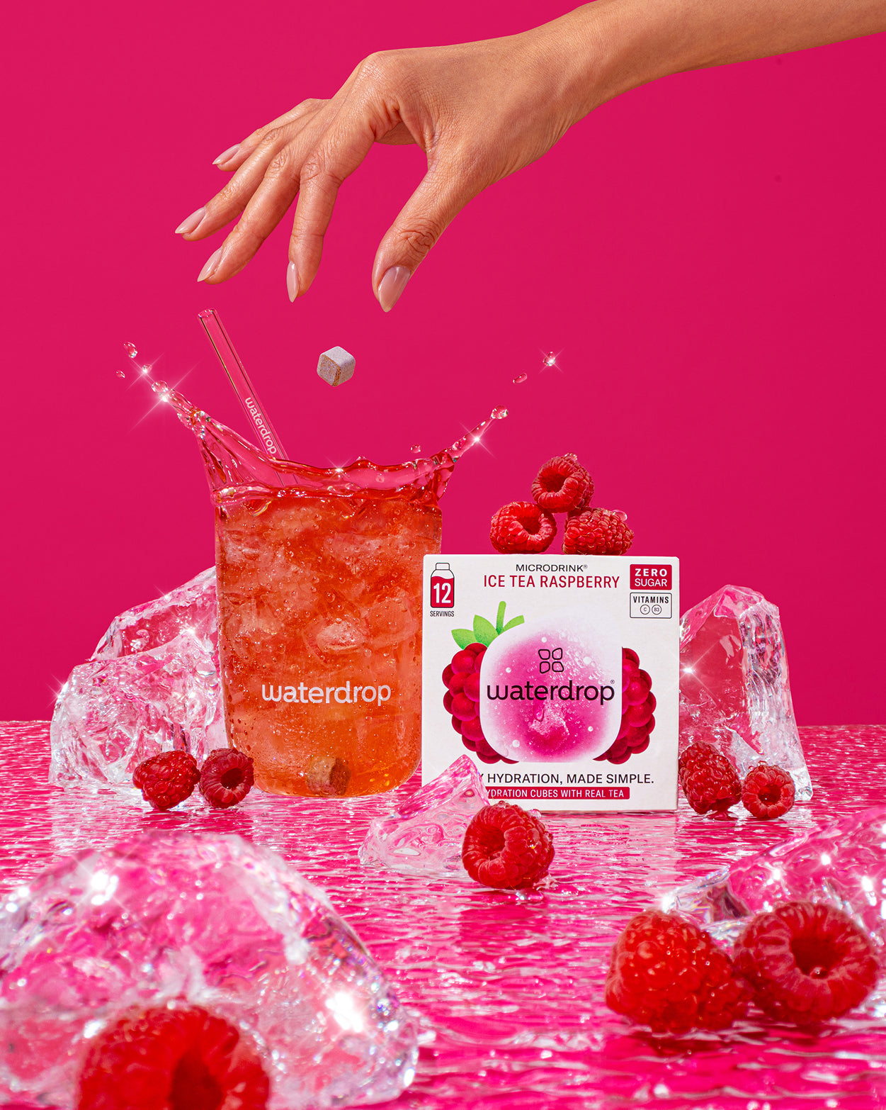 ICED TEA RASPBERRY